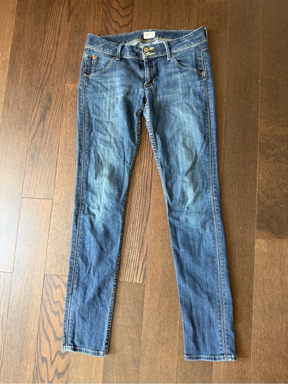 Hudson Low Rise Skinny Jeans